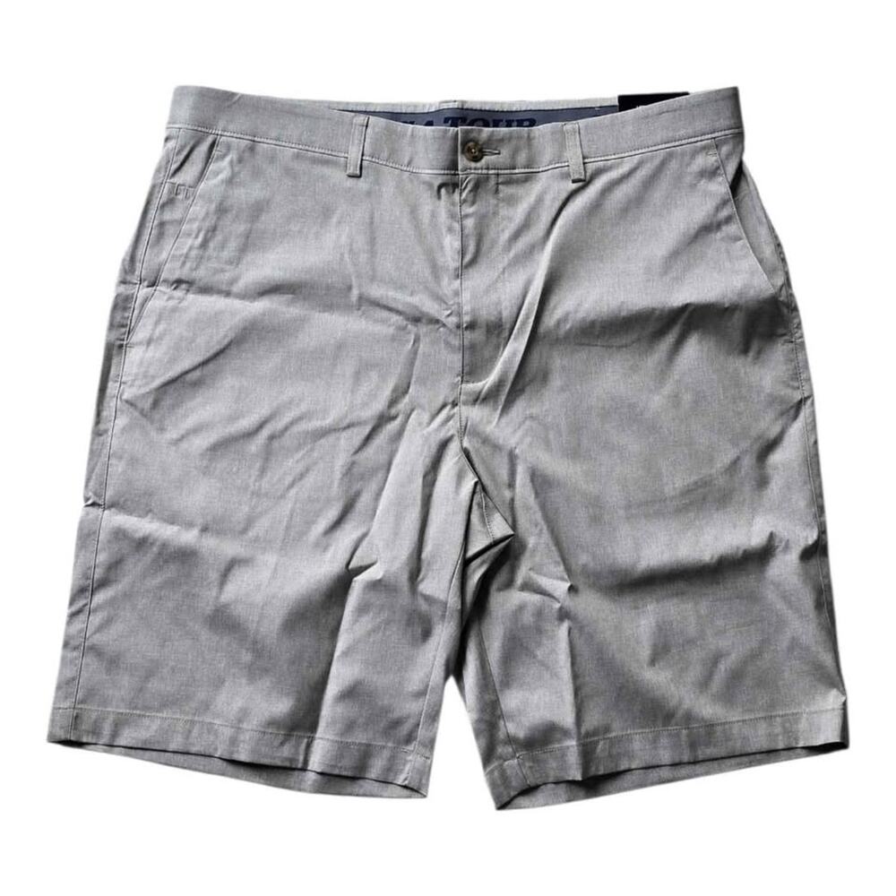 PGA TOUR Motionflux 360 Golf Shorts Size 38 Gray